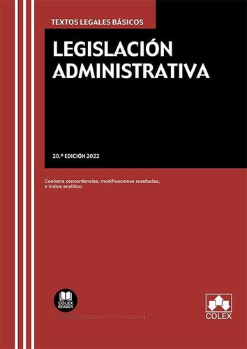Legislación Administrativa - Editorial Colex, S.l.  - *