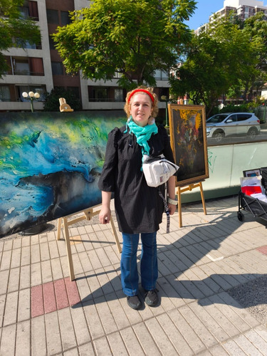 Clade.dd.ñs De Pintura Profesora Uc 1:30.hrs Por Cña