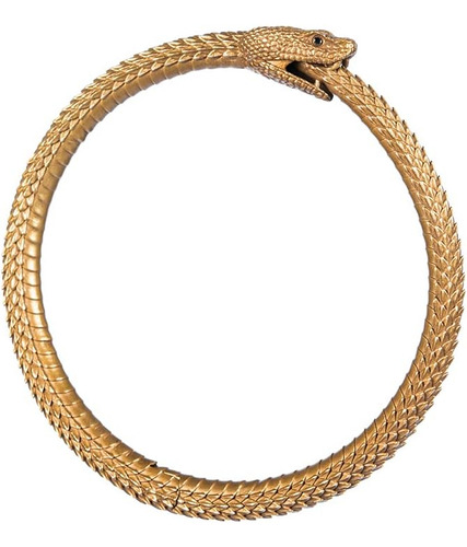 Coppertist.wu Brazalete Ouroboros De Latón Brazaletes De Ser