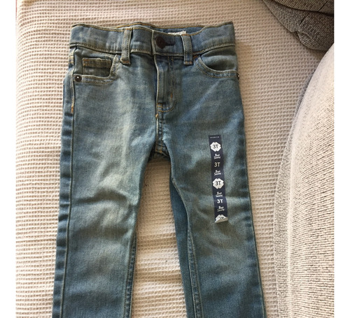 Jean Niños Osh Kosh Azul Claro Skinny Talle 3t Importado Usa