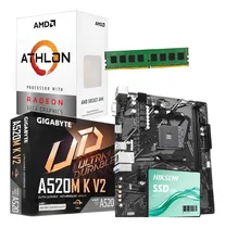 Comprar Combo Ecovision Amd Athlon 3000g + Mother + 8gb + 480gb