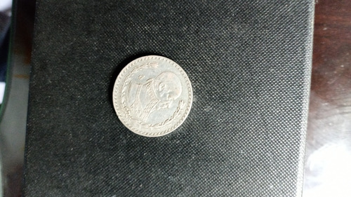 Moneda De Colección De Un Peso Morelos Con Error 1964 (Usado)