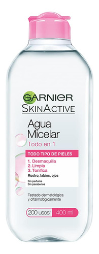 Agua Micelar Garnier Desmaquillante Skin Active X 400 Ml