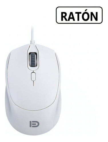 Mouse Gamer Mousse Mause Gamer Alambrico Operación Estable Color Blanco