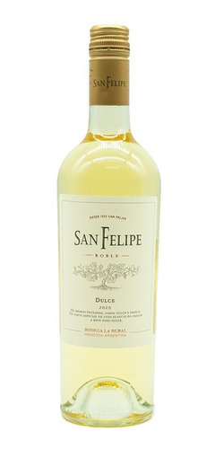 Vino San Felipe Roble Dulce 750 Ml. Caja 6 Botellas