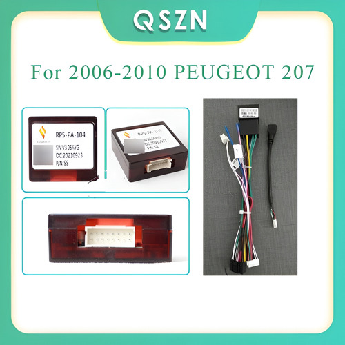 Cableado Arnes Interfaz Canbus Radio Peugeot 207 2011-2013