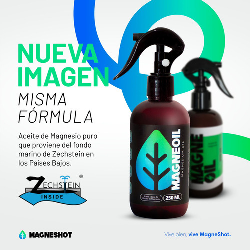 Magneoil Aceite De Magnesio De Zechstein 250ml Pack 24