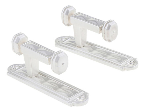 1 Par Tiebacks Sostenedor Para Cortinas Montaje En Pared De