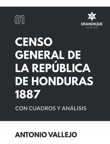 Libro Censo General De La Republica De Honduras 1887: C Lhs3