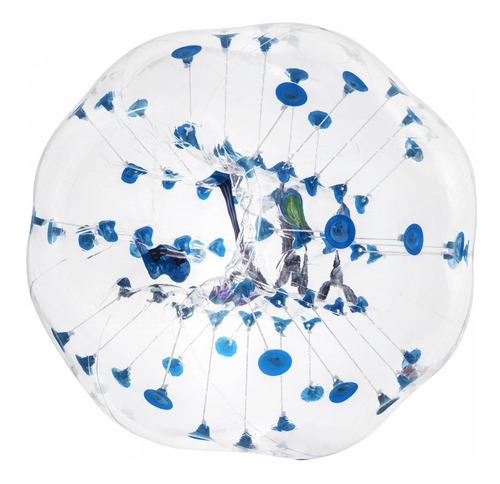 Imagen 12 de 12 de Pelota De Parachoques Inflable 1,2m Azul
