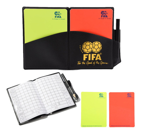 Imagen 1 de 1 de Set Tarjeta Fifa Para Arbitro Futbol / Forcecl