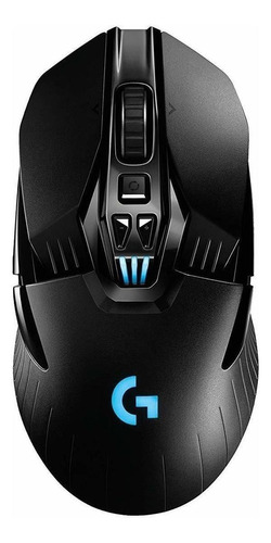 Imagen 1 de 3 de Mouse de juego recargable Logitech  G Series Lightspeed G903 negro