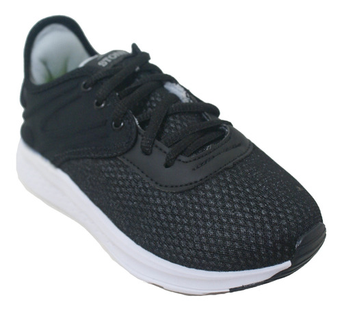 Zapatilla Stone Refl1468 Mod7310 Negro/gris Niño Deporfan 