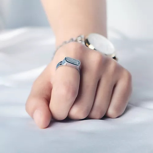 Anillo Defensa Personal Navaja Oculta Tactico Ajustable