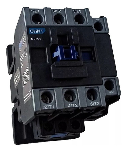 Contactor 25a Trifásico + 1 Na +1 Nc Aux. Bobina 110v Chint