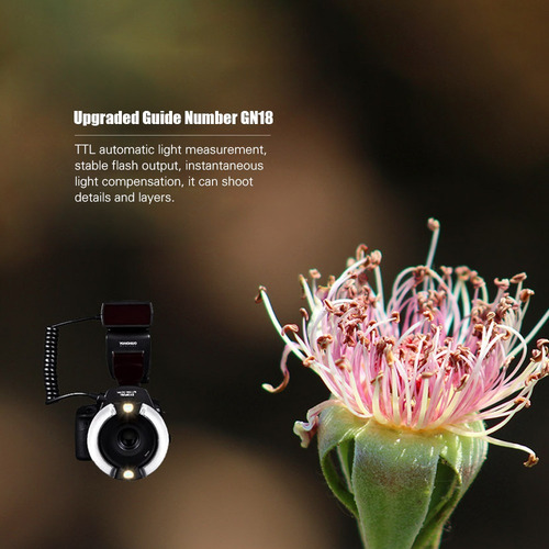 Kit De Linternas Yongnuo Professional Yn14ex Ii Macro Ring