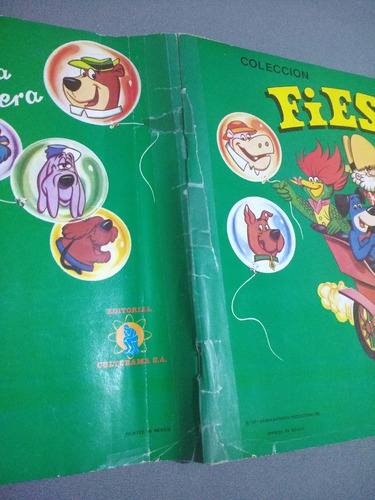 Album Coleccion Fiesta De Hanna Barbera Mexico Vintage Lleno