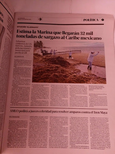 Revista Periodico La Jornada No 13569 Sab 30 De Abril 2022 (Usado)