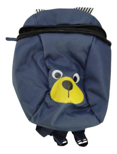 Mochila Con Arnés Ajustable Para Niños Con Azul Oscuro