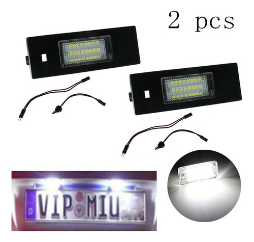 Luz De Matrícula Led Para Bmw E63 2d Coupe 2004~2007