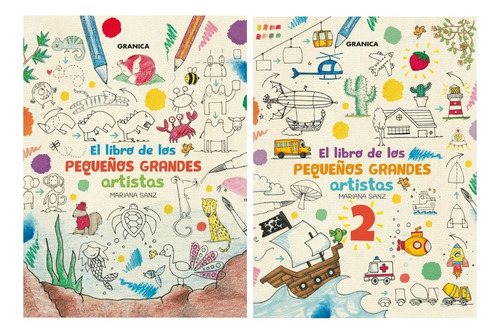 Pack Libro De Los Pequeños Grandes Artistas 1 Y 2 - Granica