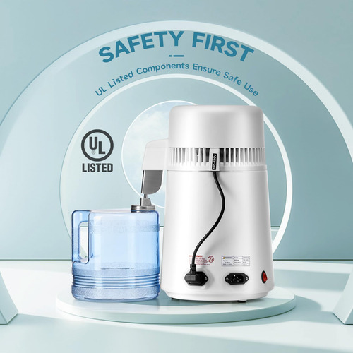 Destilador De Agua Co-z 4l Purificador De Escritorio