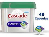 Comprar Detergente Lavavajillas Cascade Platinum Fresh 48 cápsulas