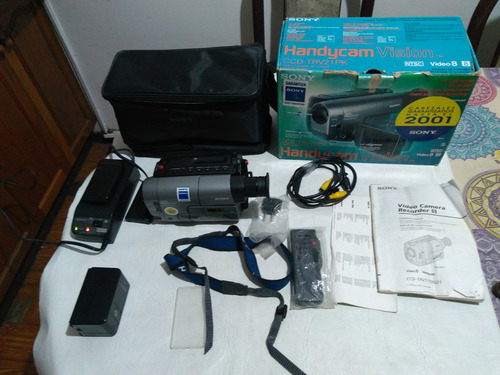 Filmadora Digital Sony Ccd Trv21pk En Caja Completa!! Plateado