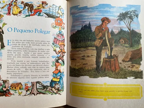 Livro Coleção Maravilhas Da Literatura Infantil Antigo 1968