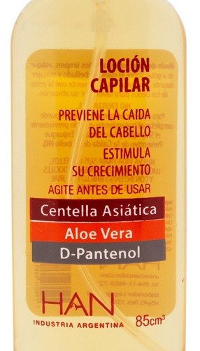 Han Loción Capilar Anti Caída Crecimiento Cabello 85ml