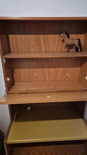 Lote De 2 Muebles Tipo Repisa - No Se Envían- Estado Regular Marrón Claro (Usado)