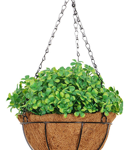 Canasta Falsa Falsa De De Planta Para Al Aire Libre,