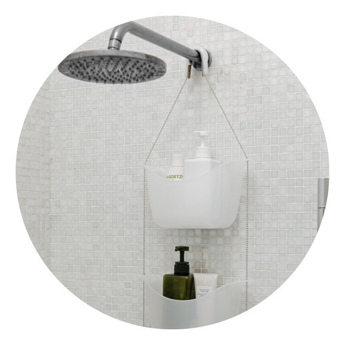 Soporte para champú Bask Line con 3 cestas con tirantes Umbra