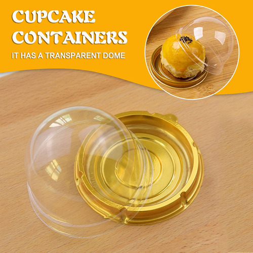 Uma Caixa De Bolo Descartável De 50 Unidades Moon Cake Box S