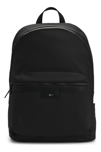 Mochila Para Hombre Boss Con Estampado De Marca Color Negro