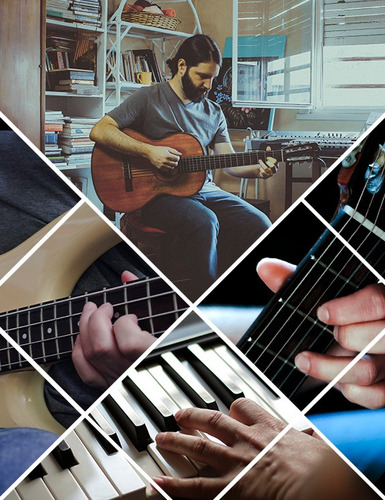 Imagen 1 de 4 de Clases De Guitarra Piano Bajo. En Escobar Y Online