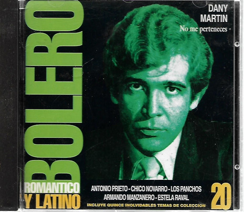 C D- Colecion Bolero Romantico Latino Nro. 20 - 15 Temas