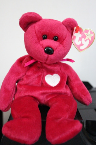 Peluche Ty Oso Valentina   22cm De Coleccion