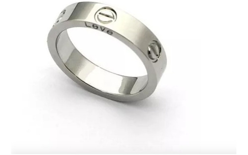 Anillo Aro Moda Titanium Estelar Moda Love Talla 5