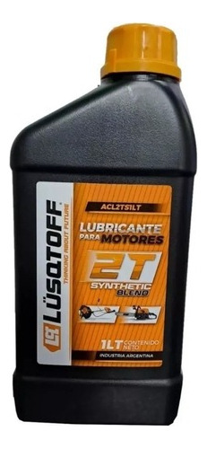 Aceite 2t Lusqtoff Premium Desmalezadoras Motosierras 1lt