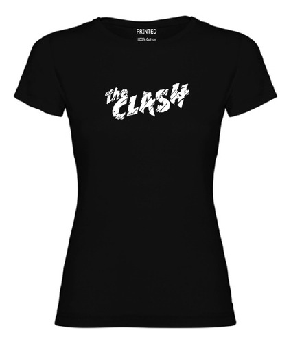 Polera Mujer Estampado The Clash