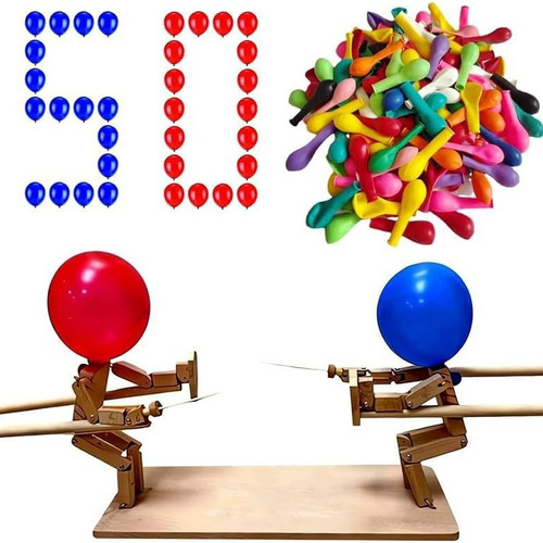 Double Balloon Game Fencing Game