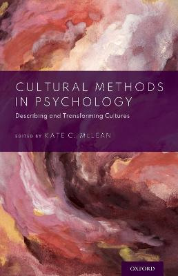 Libro Cultural Methods In Psychology : Describing And Tra...