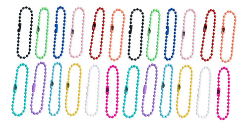 Va 100 Collares De Cadena De Bolas A Granel, Cuentasv .