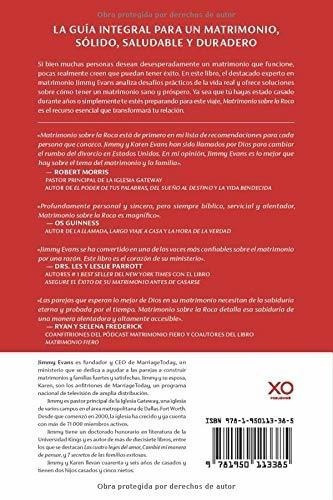 Matrimonio Sobre La Roca Edicion Del Aniversario..., De Evans, Ji. Editorial Bowker En Español