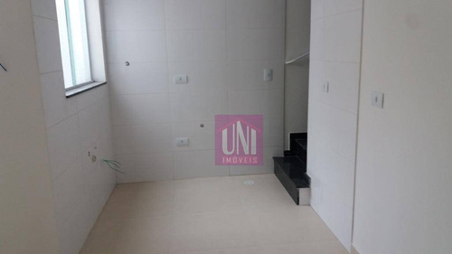 Imagem 15 de 21 de Cobertura Com 2 Dormitórios À Venda, 100 M² Por R$ 360.000 - Parque Oratório - Santo André/sp - Co0799