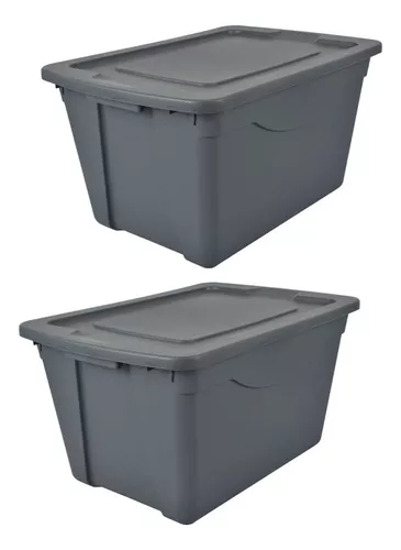 Caja de almacenaje DICE gris 1