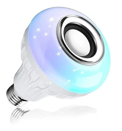 Ampolleta Led Rgb Parlante Bluetooth 12w