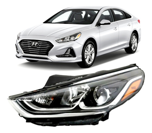 2018-2019 Hyundai Sonata Faro Foco Unidad Nueva Calidad Lh!!