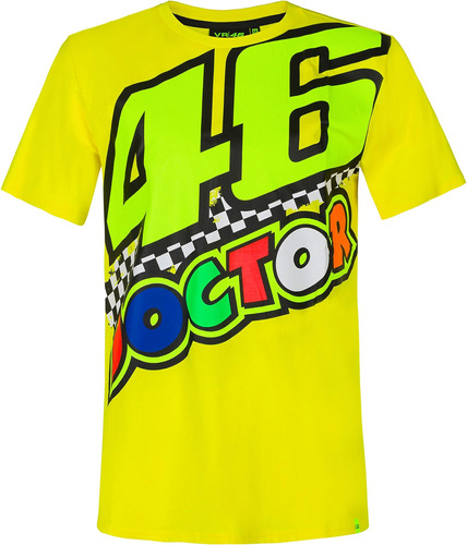Camiseta Valentino Rossi 46 Doctor S,amarillo,hombre, Small